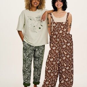 Lucy and Yak Limited Edition Alexa Trousers Artist Print by Wen Yee Kok
